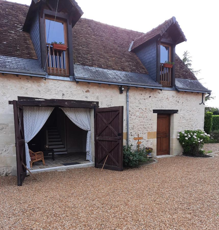 La Maison Genevier - Chambre La Family Montreuil-en-Touraine Buitenkant foto