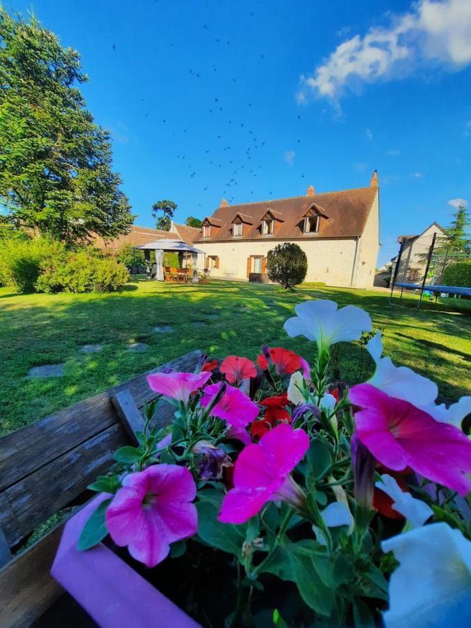 La Maison Genevier - Chambre La Family Montreuil-en-Touraine Buitenkant foto